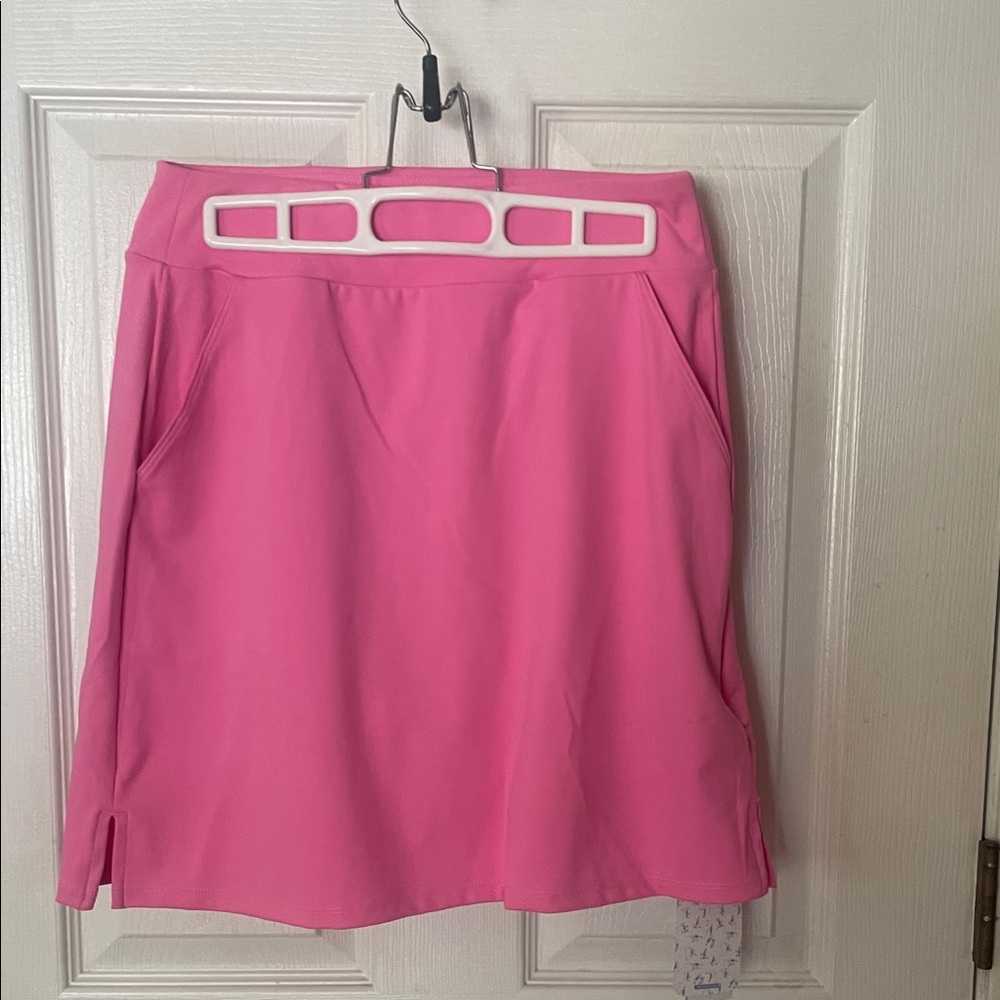 Acegolfs NWT gorgeous skirt Hot Pink A-Line Skirt with Side Pockets